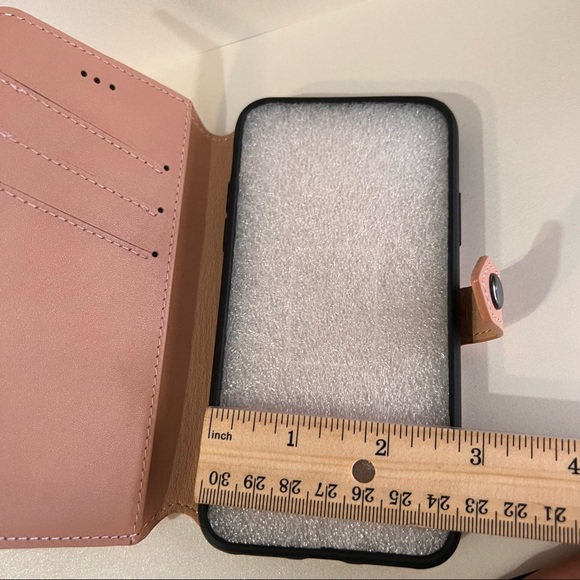 Wallet case for iPhone XS by ERCKO Wallet Case Leather New - Picture 4 of 16